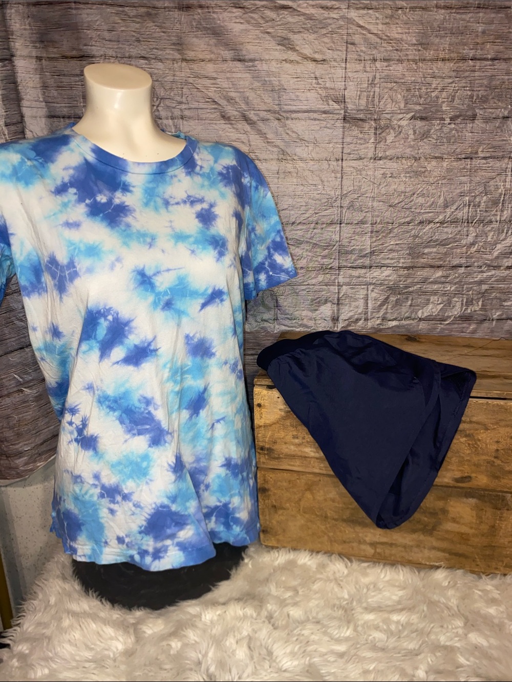 PINK Victoria's Secret  Tie-Dye Crew Tee